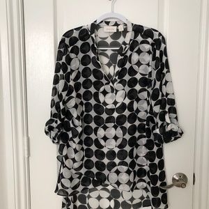 CHICO'S size 3 Tunic Top Blouse XL